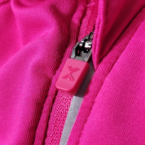 Women's Pink Quarter-Zip Top - Picture 11 of 16